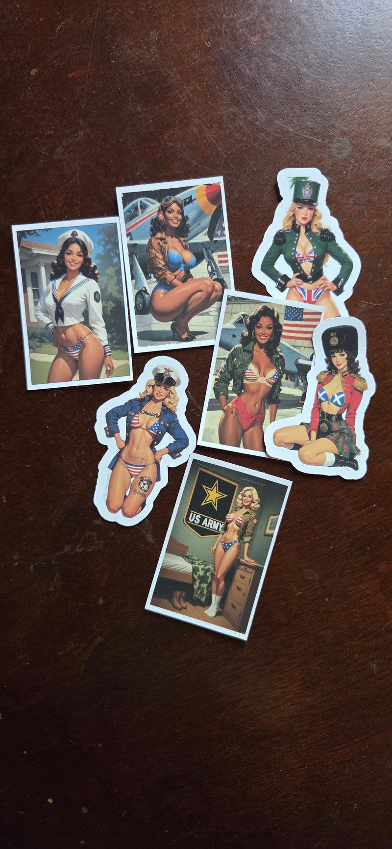Patriotic Pin Ups