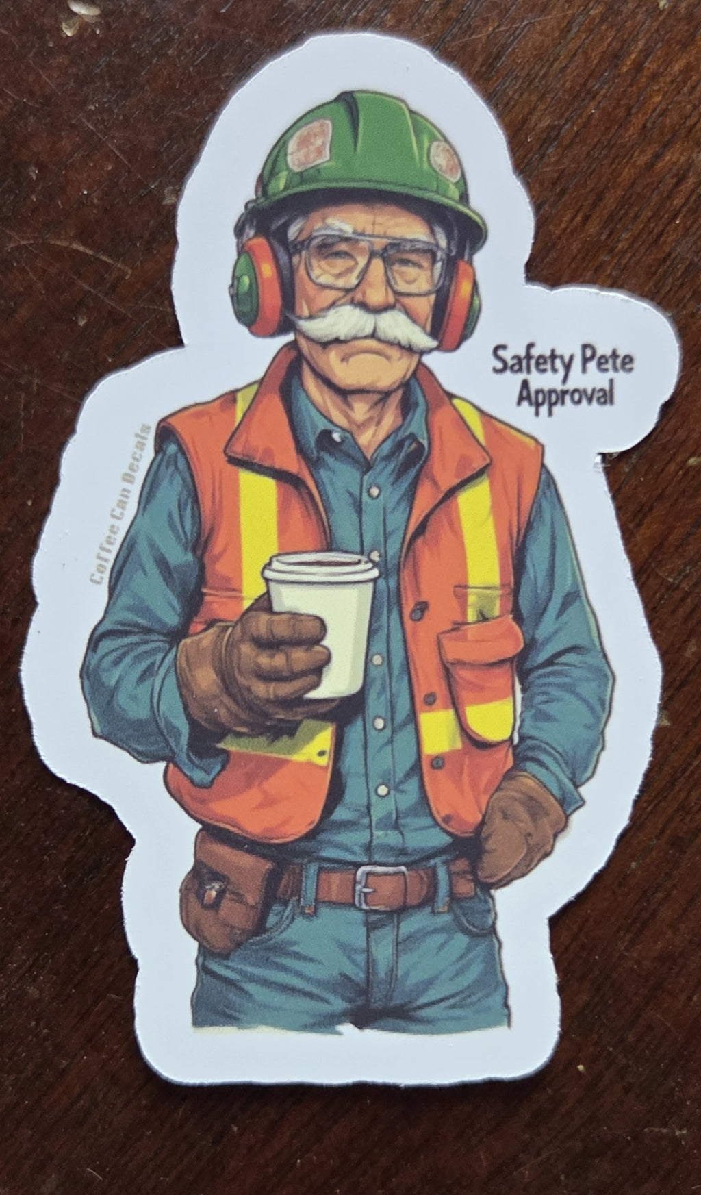 Safety Pete Approves! Sticker