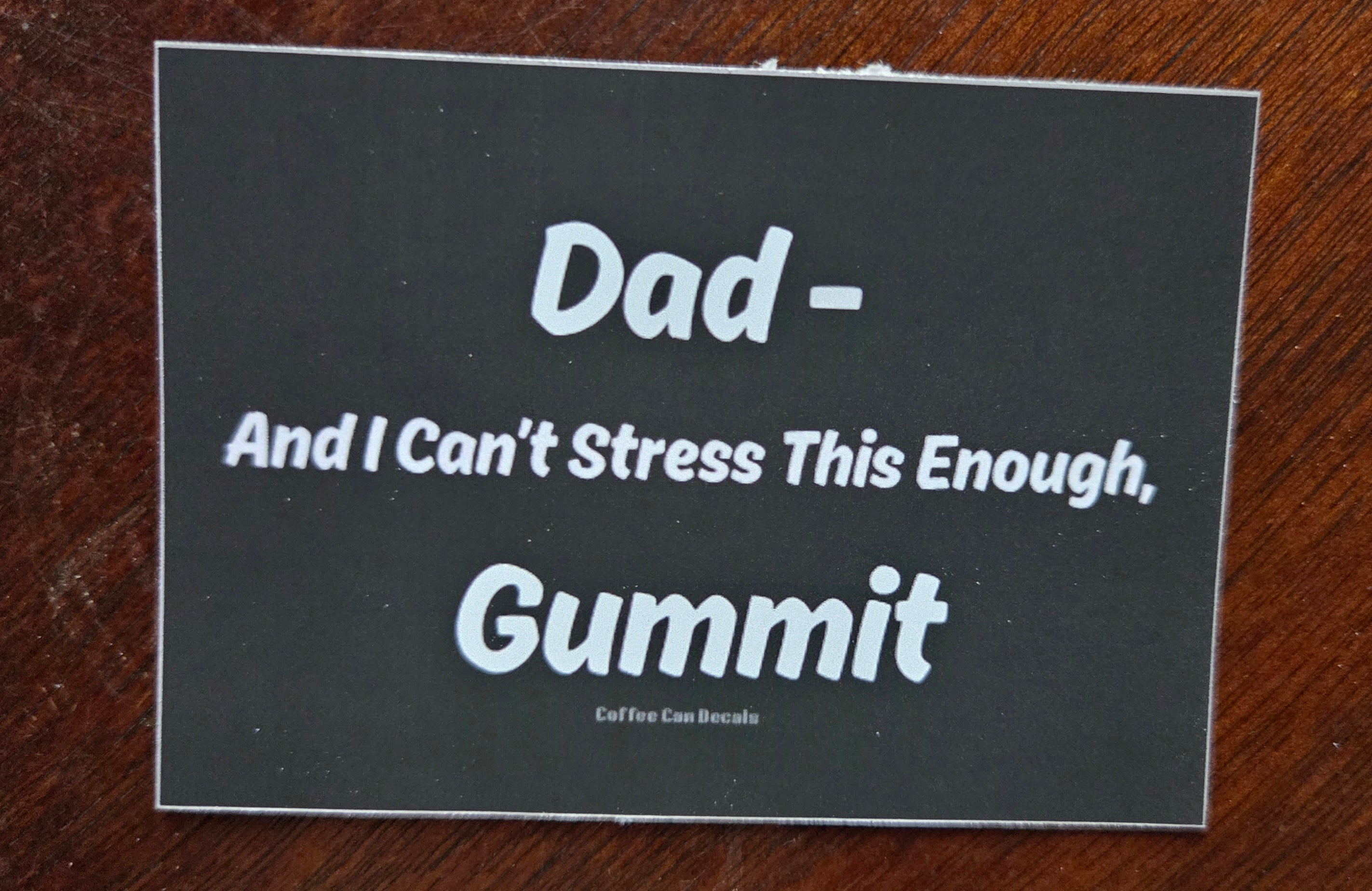 DadGummit Sticker