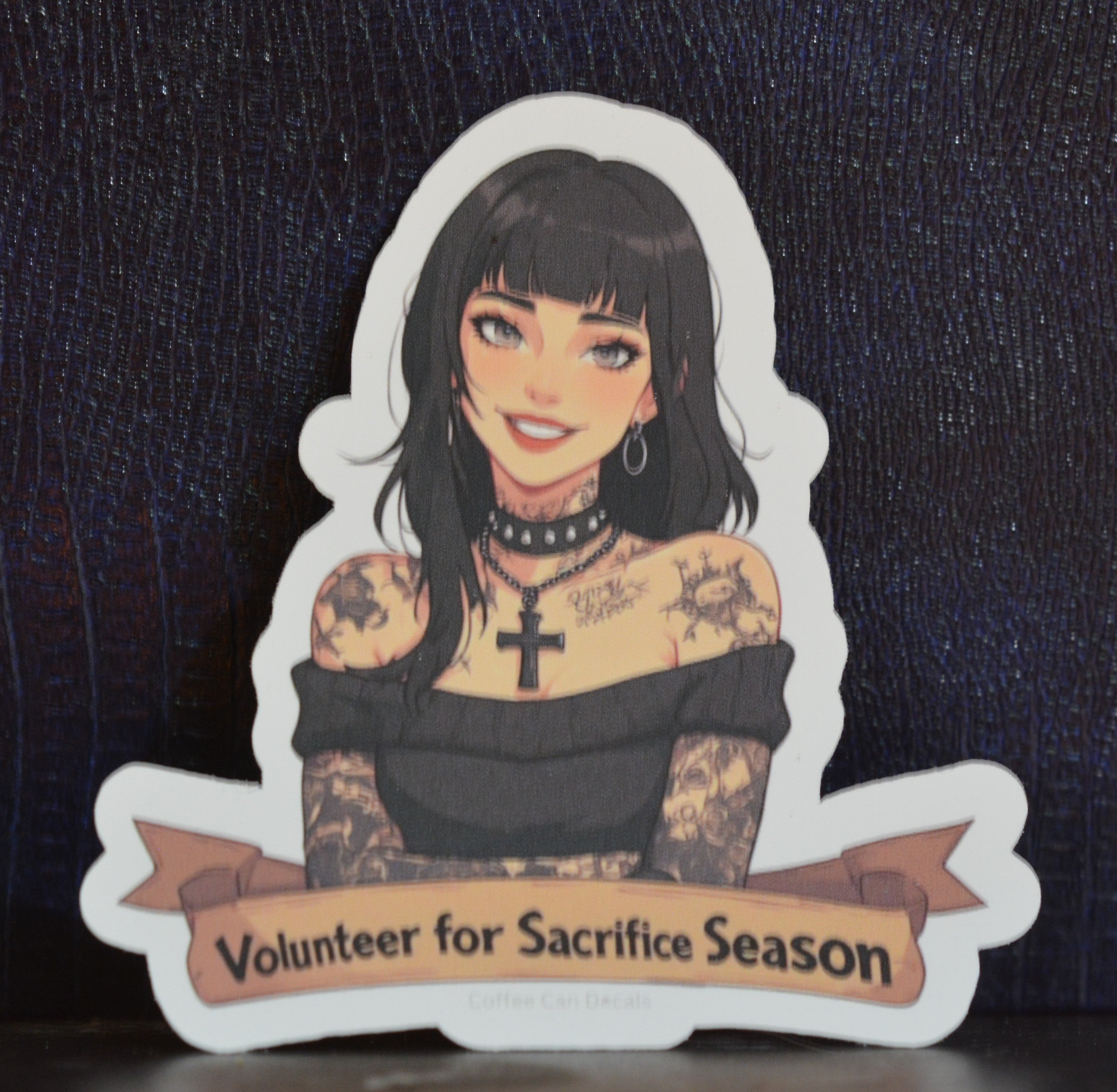 Goth Halloween Sticker