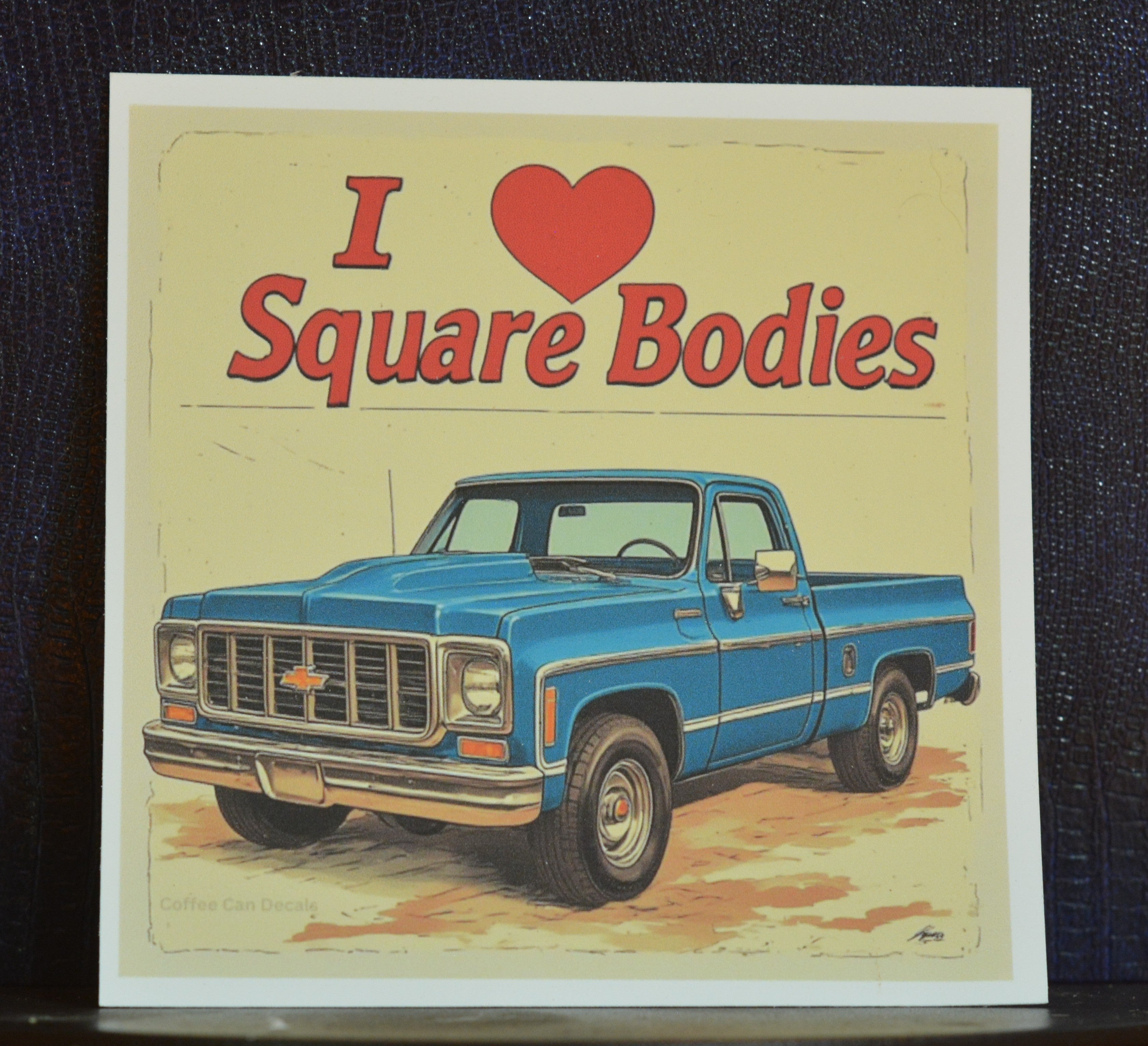 I Heart Square Body Pick Ups