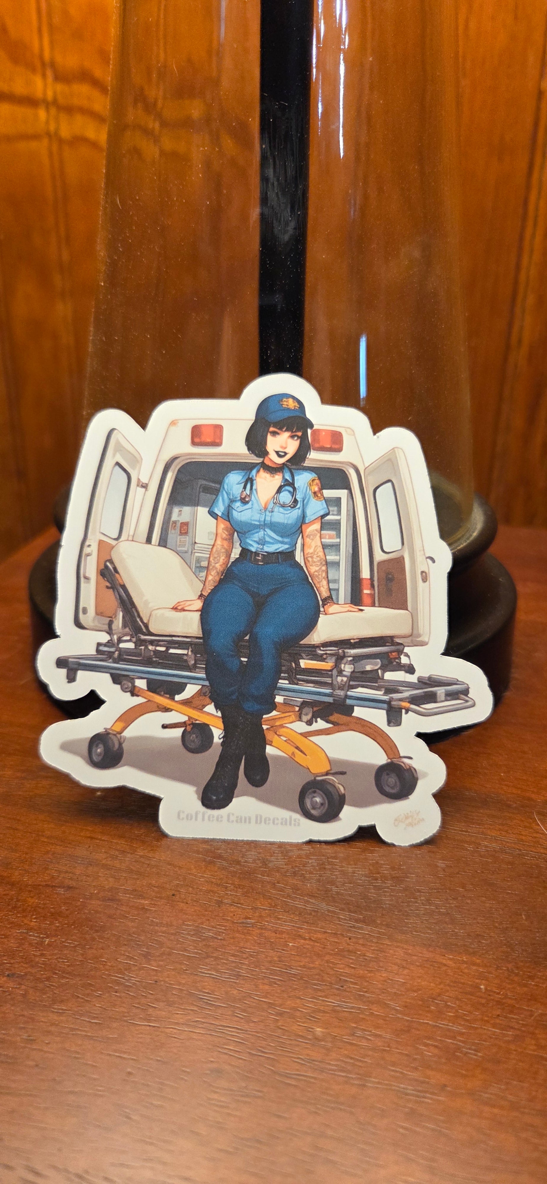 Goth EMT Sticker