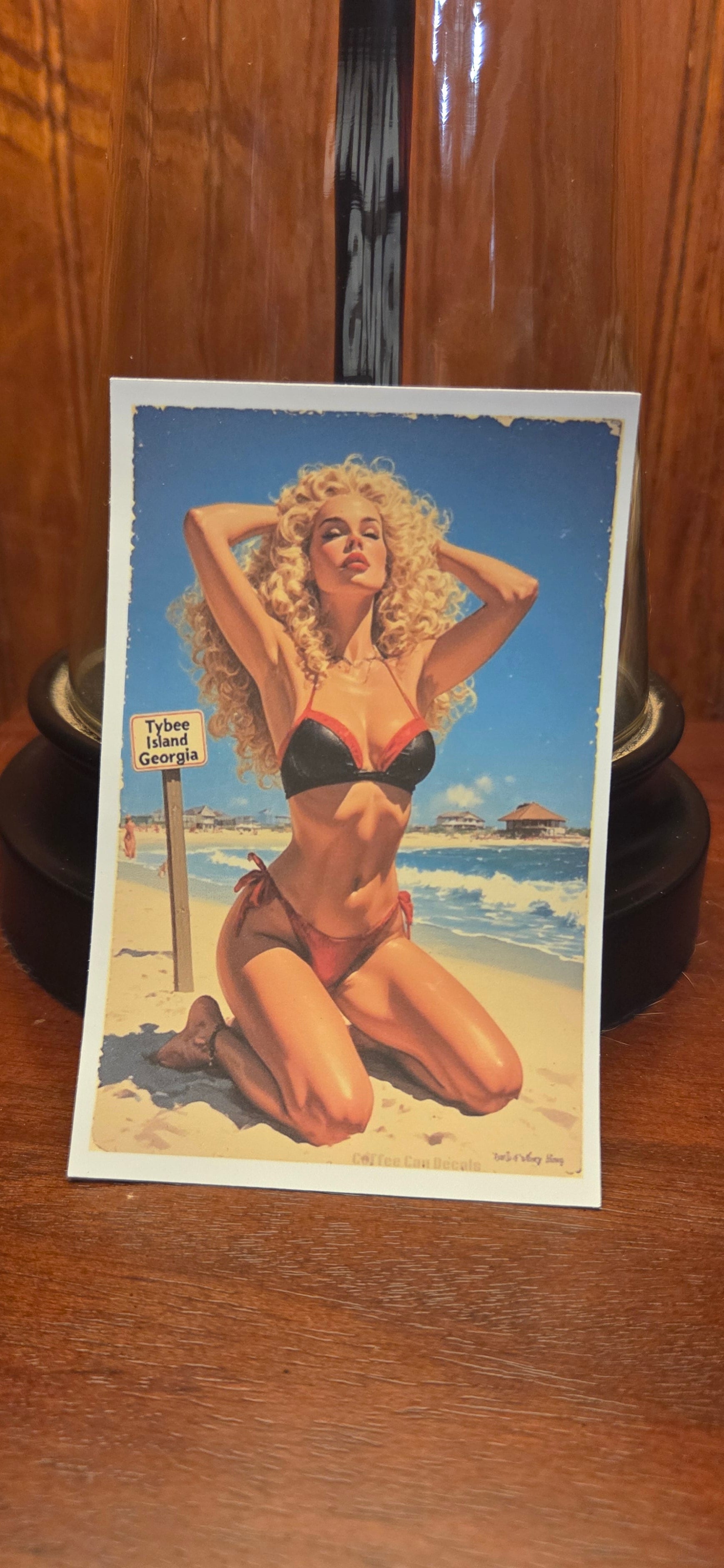 Tybee Island Georgia Pin Up