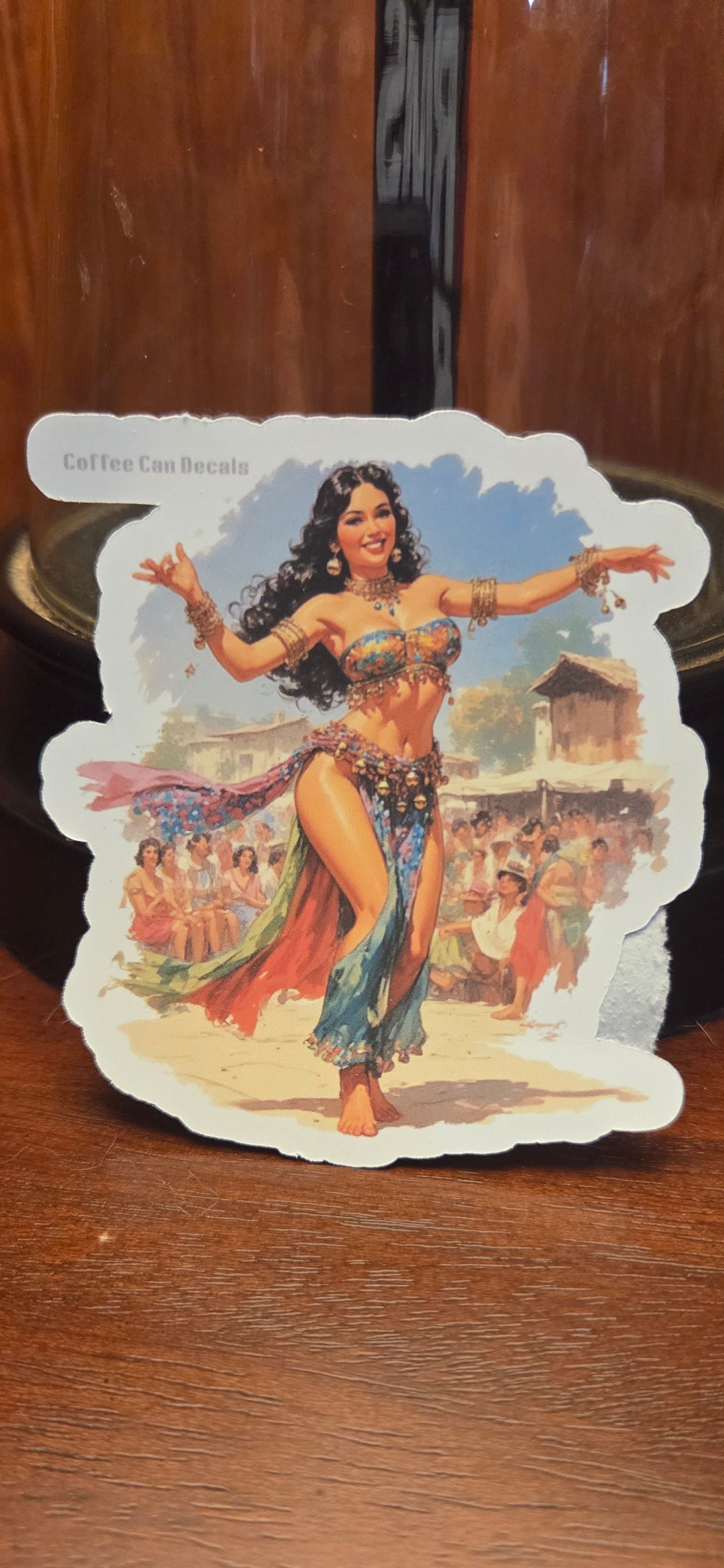 Renaissance Faire Bellydancer Pin Up