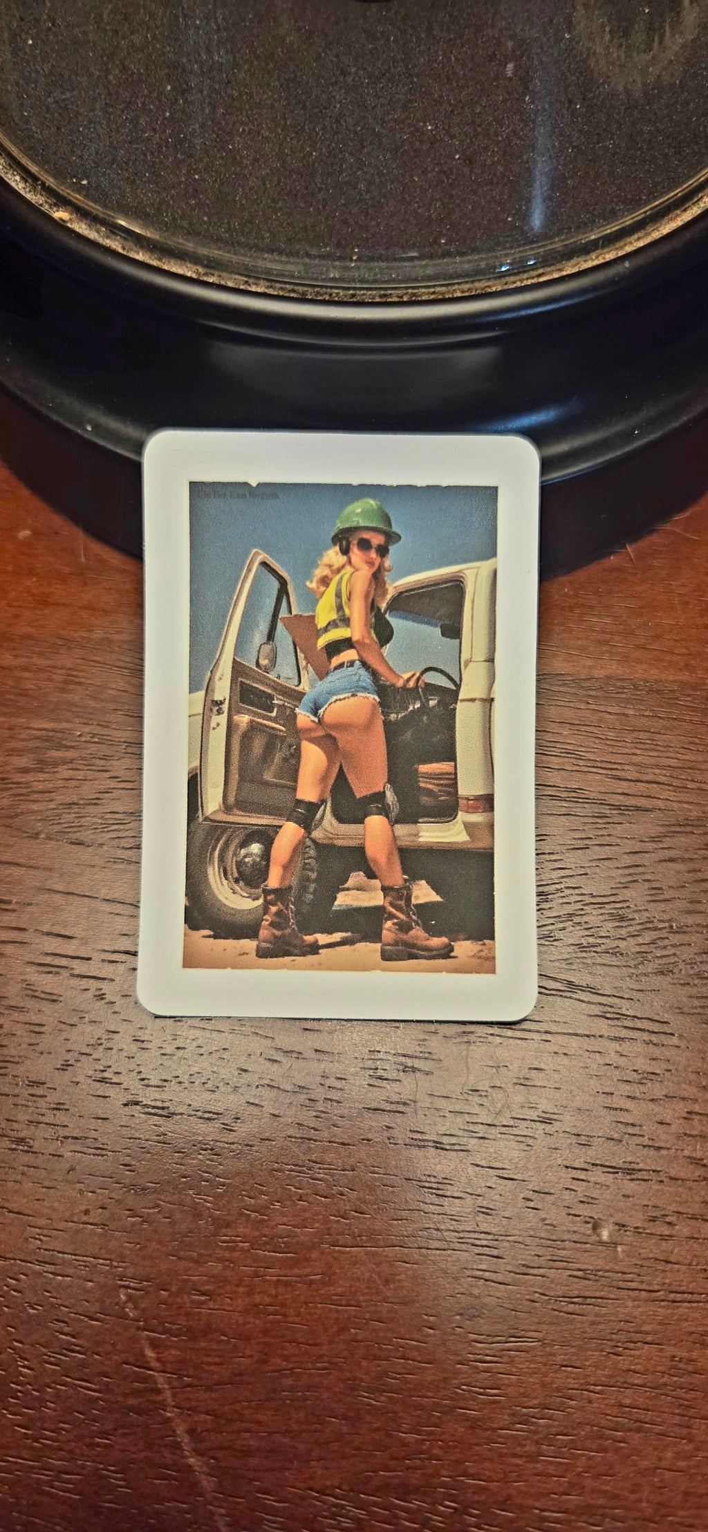 Safety Girl Pin Up