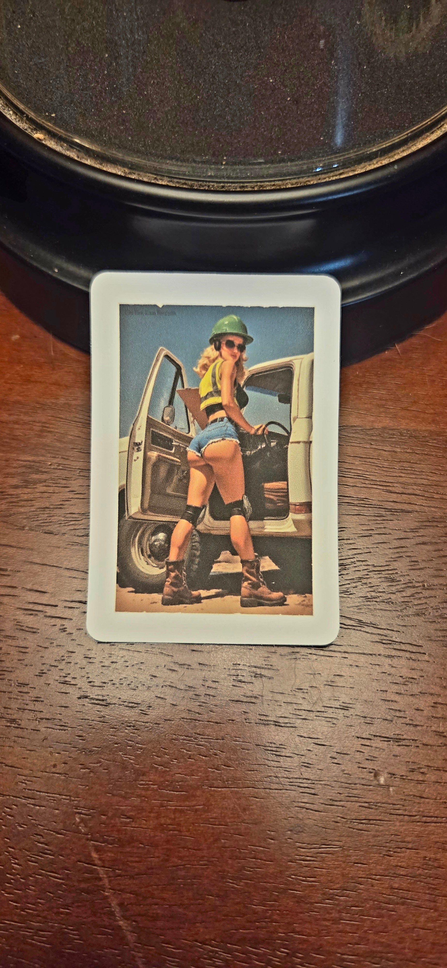 Safety Girl Pin Up