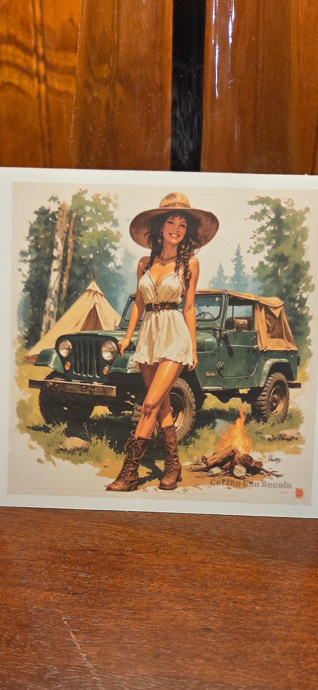 Jeep Girl Sticker