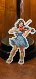 Violinist / Fiddler Pin Up