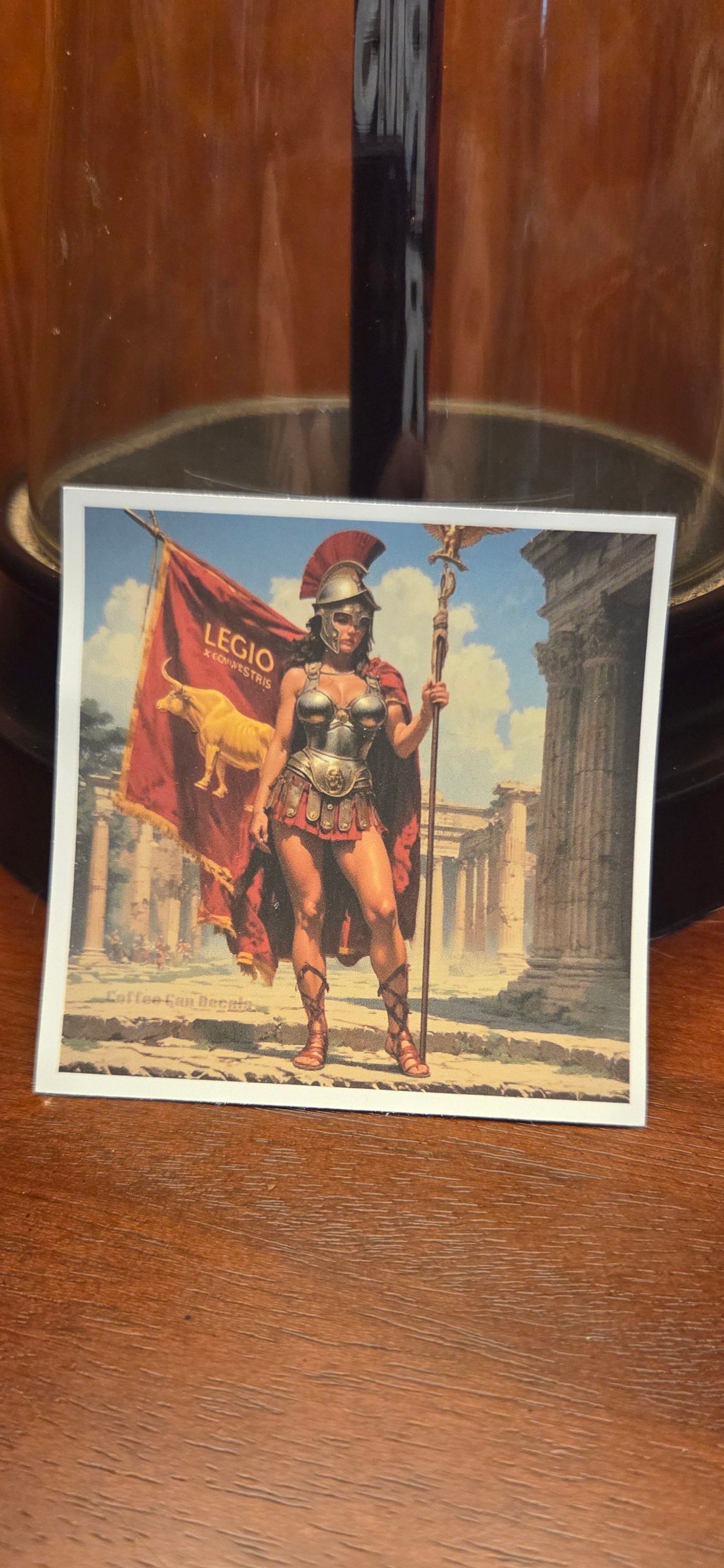Western Roman Legionary Pin Up Sticker